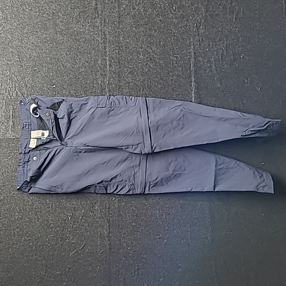 L. L. Bean Trekking Zip-Off Pant Boys' Carbon Navy